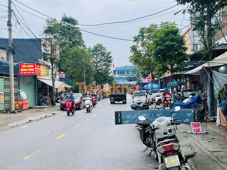 Đất nền mặt tiền 4.5m trục chính chợ Đại Từ, Hoàng Mai - 90m²