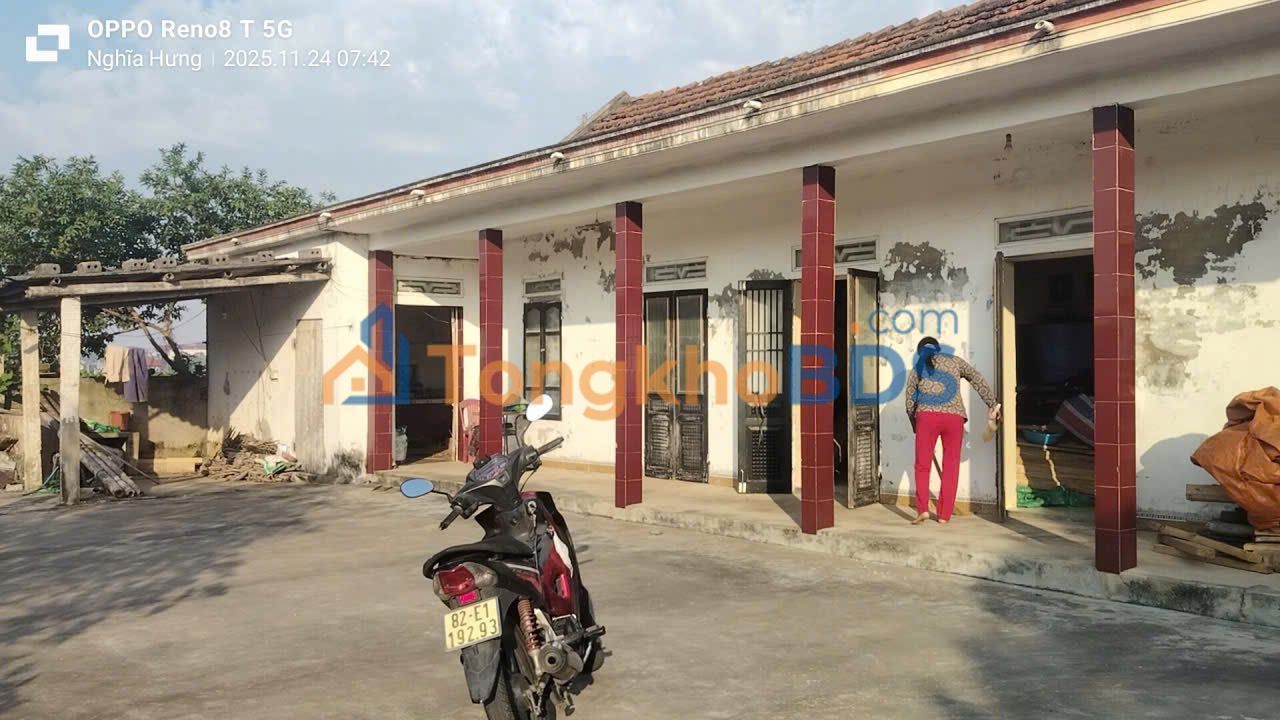 Nhà Ngói 5 Gian Nghĩa Hưng, Nam Định - 400m² Giá Hơn 800 Triệu