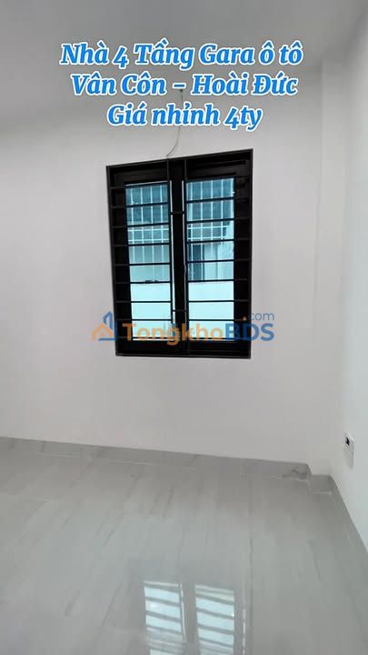 Nhà 4 Tầng Vân Côn, Hoài Đức 42m² - Ô tô Ngủ Trong Nhà, Giá 4.x Tỷ