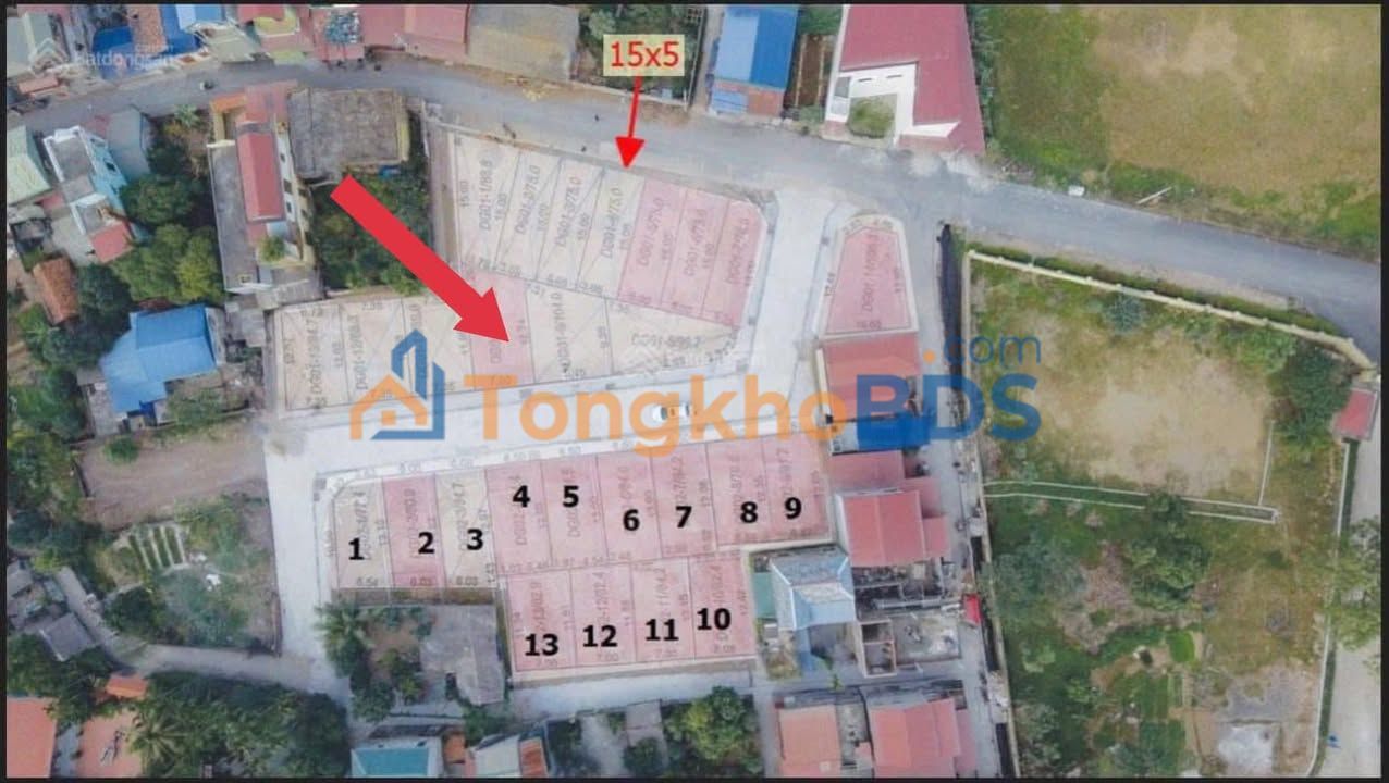 Đất đấu giá Đại Hùng, Ứng Hòa 97m² - Sổ đỏ sẵn sàng, gần Cienco5