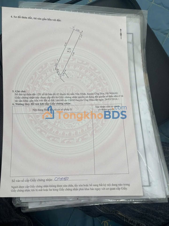 Nhà 3 Tầng Vân Đình - Ô Tô Vào Tận Đất - Giá Tốt 3 Tỷ