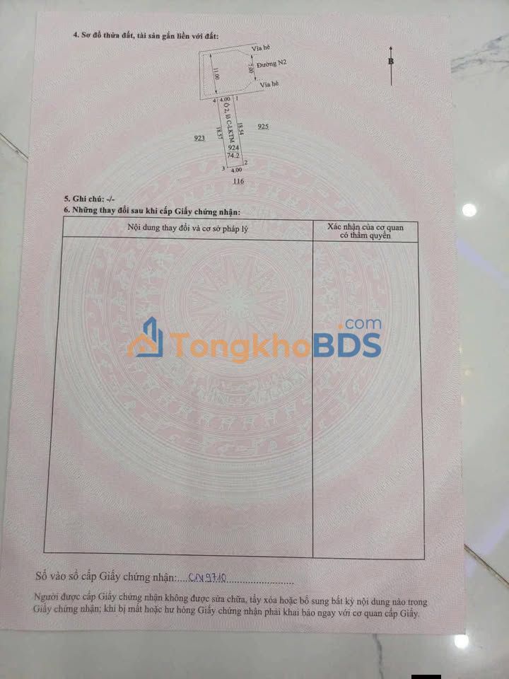 Đất Nền Lê Phong Bình Chuẩn 74m² - Sổ Hồng Sẵn Sàng - Giá Tốt 2.8 Tỷ