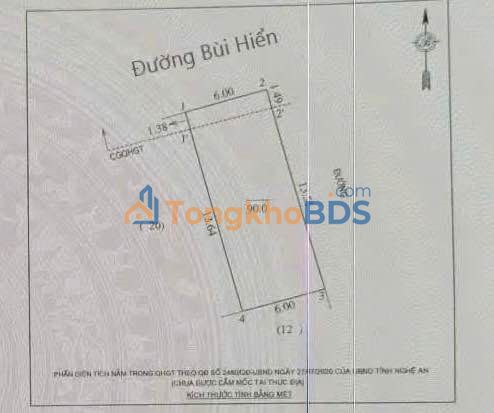 Đất Vàng Mặt Đường Bùi Hiển - 90m² Lô Góc, Sát Sân Bay Vinh