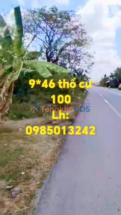 Bán Đất Mặt Tiền QL 1A Mỹ Xuyên, Sóc Trăng - 414m² - 3.7 Tỷ