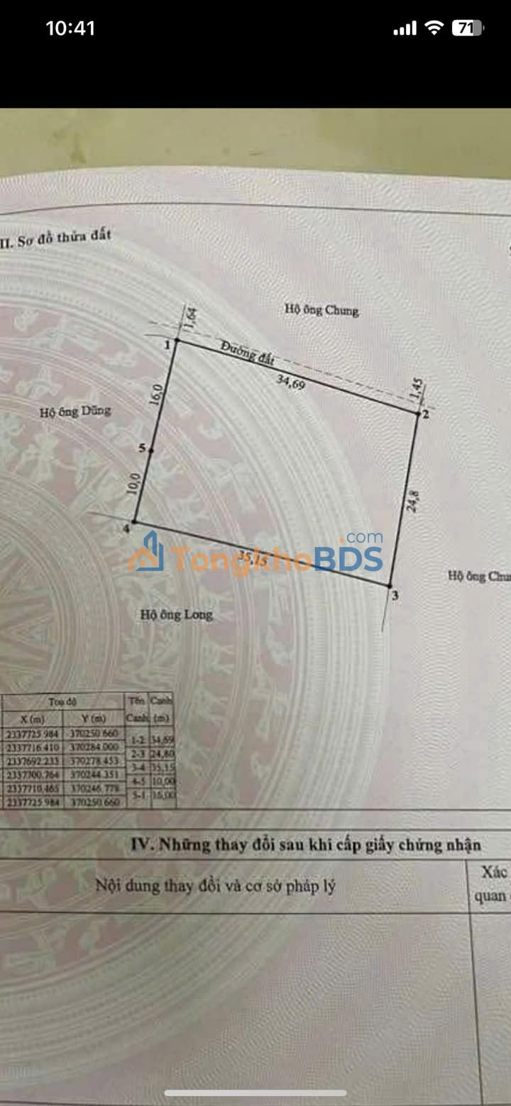 Đất Vàng Đông Triều - 886m² Mặt Tiền Rộng, Giá Hời Chỉ Hơn 1.5 Tỷ