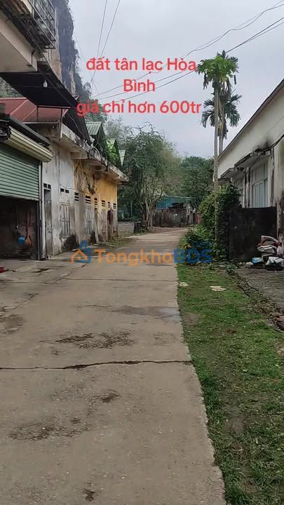 Đất nền Mãn Đức, Tân Lạc, Hòa Bình - 126m², thổ cư, MT 6m, giá 6xx triệu