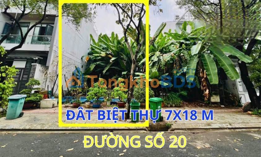 Bán Đất KDC Sadeco Ven Sông Quận 7 - 126m² Sổ Hồng Riêng