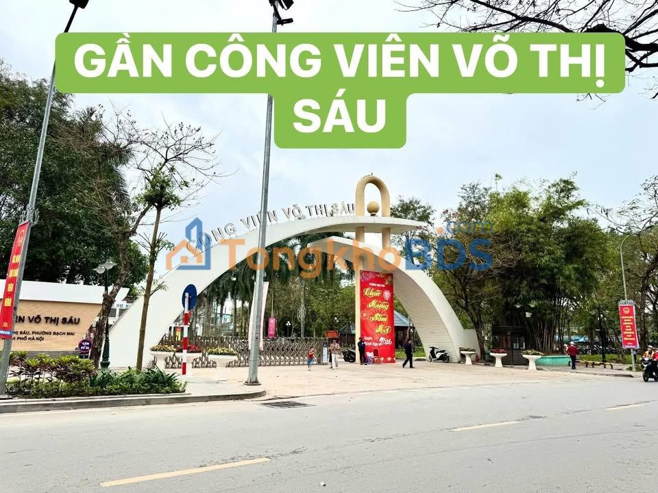 Nhà 5 tầng lô góc 52m² Bách Khoa - Sát CV Võ Thị Sáu, Giá Thỏa Thuận