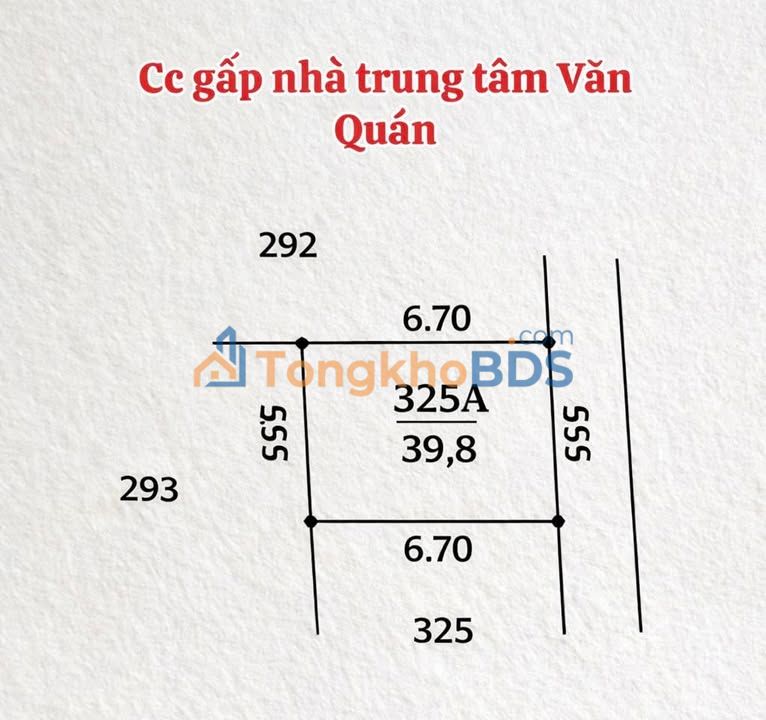 Nhà 5 tầng Văn Quán, Hà Đông 40m² ô tô vào nhà - Giá 7 tỷ