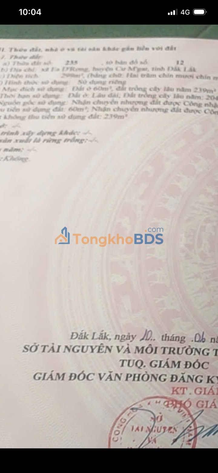 Đất Buôn Kroa A - 295m² Thổ cư - Giá chỉ 399 Triệu