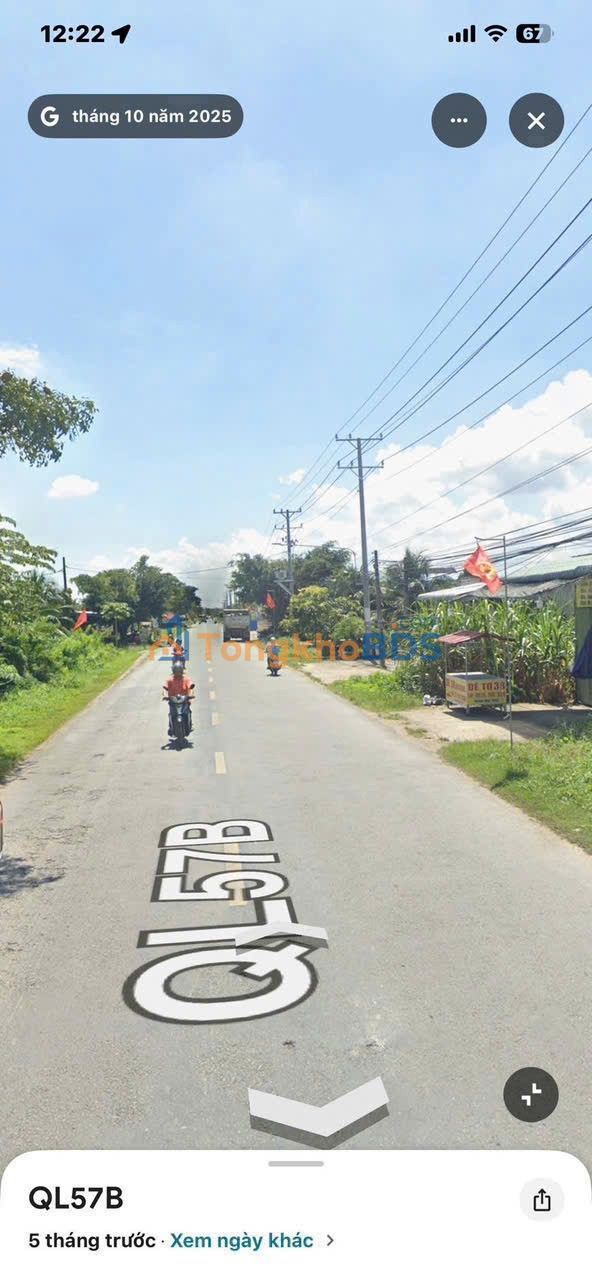 Đất Mặt Tiền QL57B Bình Đại - 420m² Kinh Doanh Sầm Uất - Giá 3.4 Tỷ