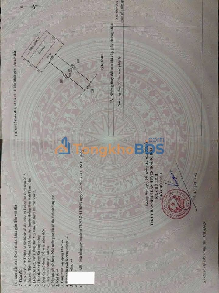 Đất nền 162m² Hoằng Đạt, Thanh Hóa - Sổ đỏ sẵn, tiềm năng lớn