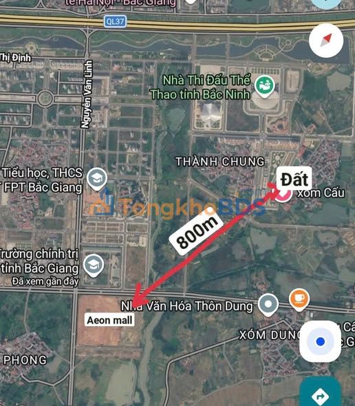 Đất Lô Góc 80m² KĐT Nam TP Bắc Giang - Sổ Hồng Sẵn Sàng - Giá 5.x Tỷ