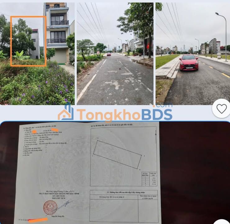 Đất nền trục chính Thái Bảo - Nam Sơn, Bắc Ninh 70m² - Sẵn sàng đầu tư