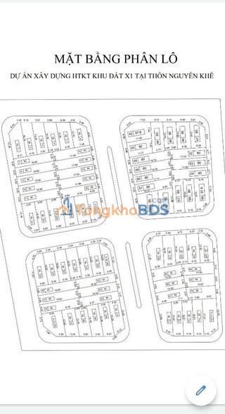 Đất nền đấu giá X1 Nguyên Khê 80m² - Sổ đỏ sẵn, ô tô vào nhà