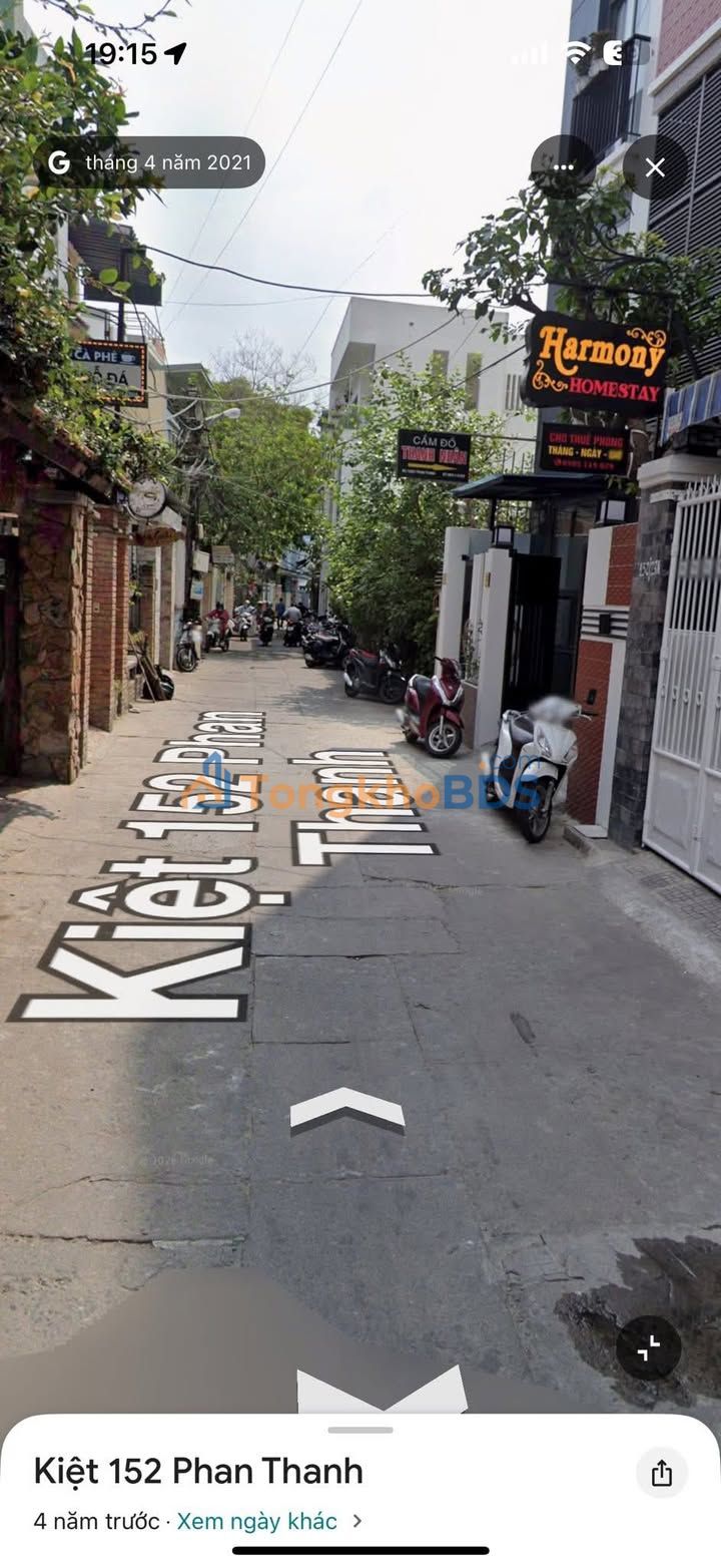 Bán Đất Kiệt 152 Phan Thanh, Hải Châu - 3.35 Tỷ, 40m², Sẵn Sổ