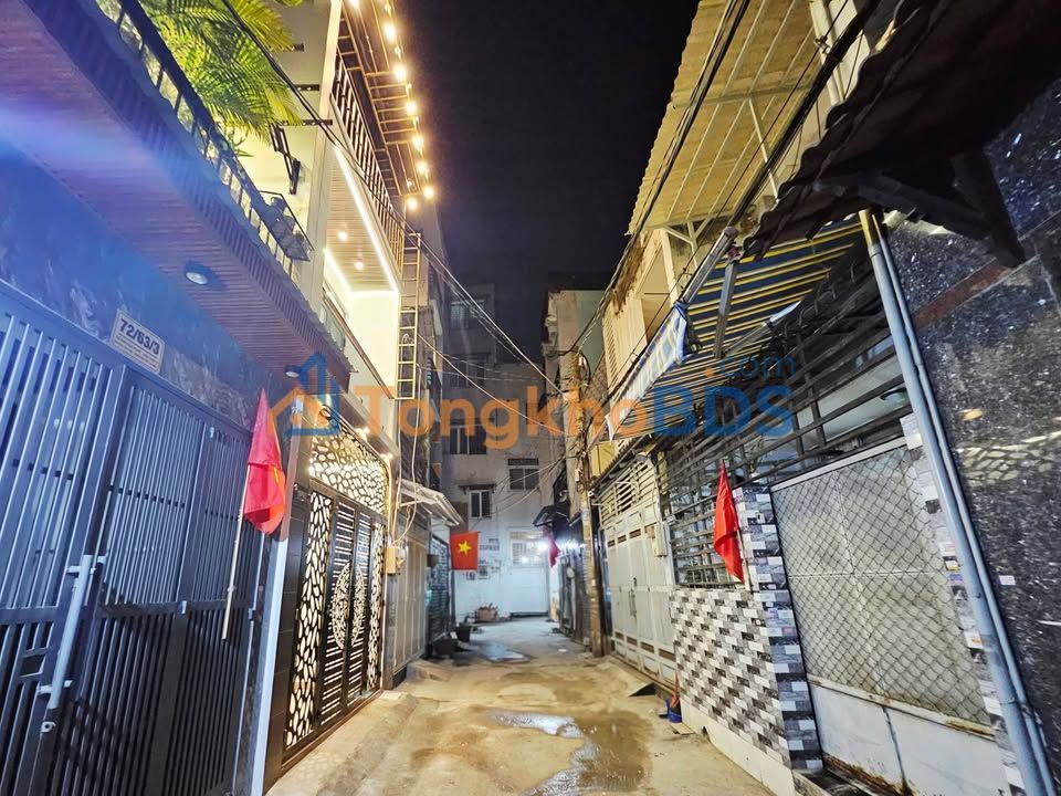 Nhà Hẻm Xe Hơi Huỳnh Văn Nghệ, Tân Bình - 4PN, Sổ Hồng Riêng, 5.89 Tỷ