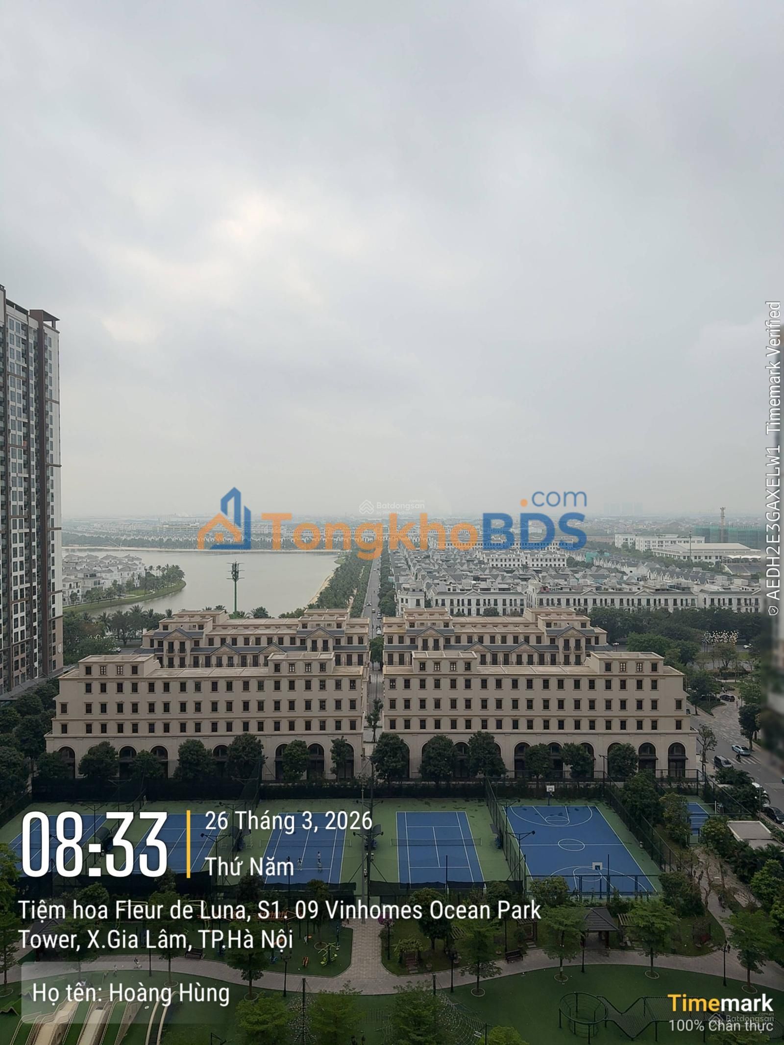 Căn hộ Vinhomes Ocean Park Gia Lâm 98m² 6,6 tỷ - View đẹp