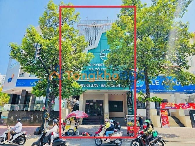 Cho thuê mặt bằng 200m² Nguyễn Thị Thập, Q7 - Kinh doanh sầm uất, 1 hầm 2 lầu