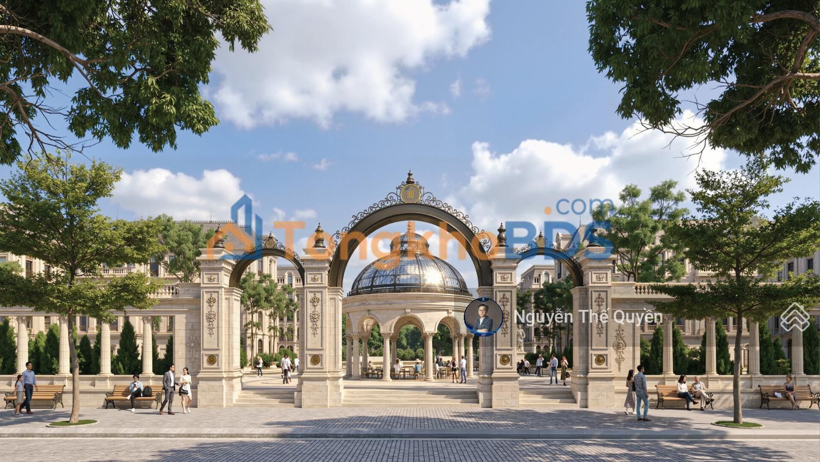 Biệt thự Noble Palace Tây Hồ 288m² - Ô tô vào tận nhà