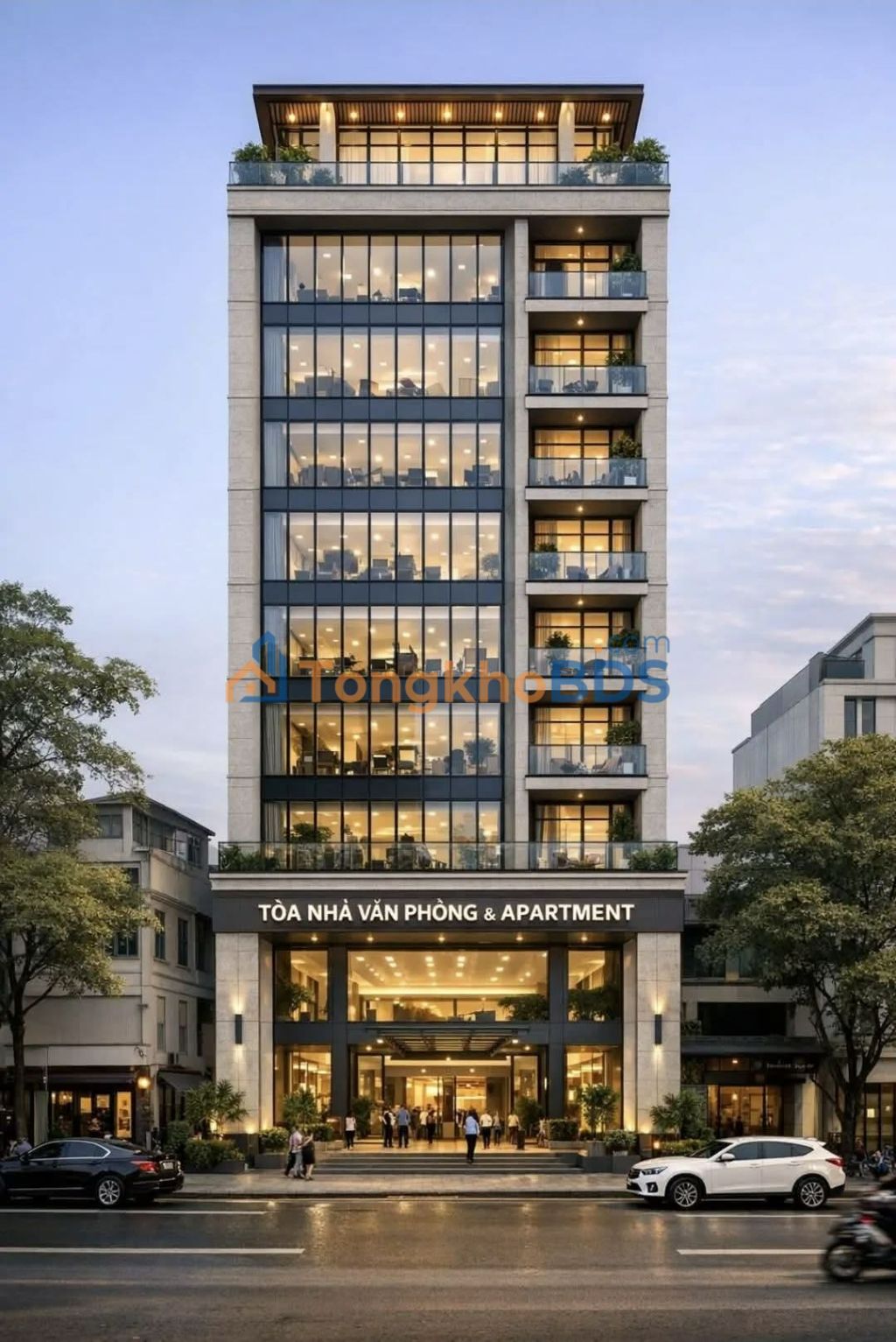 Nhà mặt phố Lạc Long Quân Tây Hồ 220m² 100 tỷ - Ô tô vào nhà