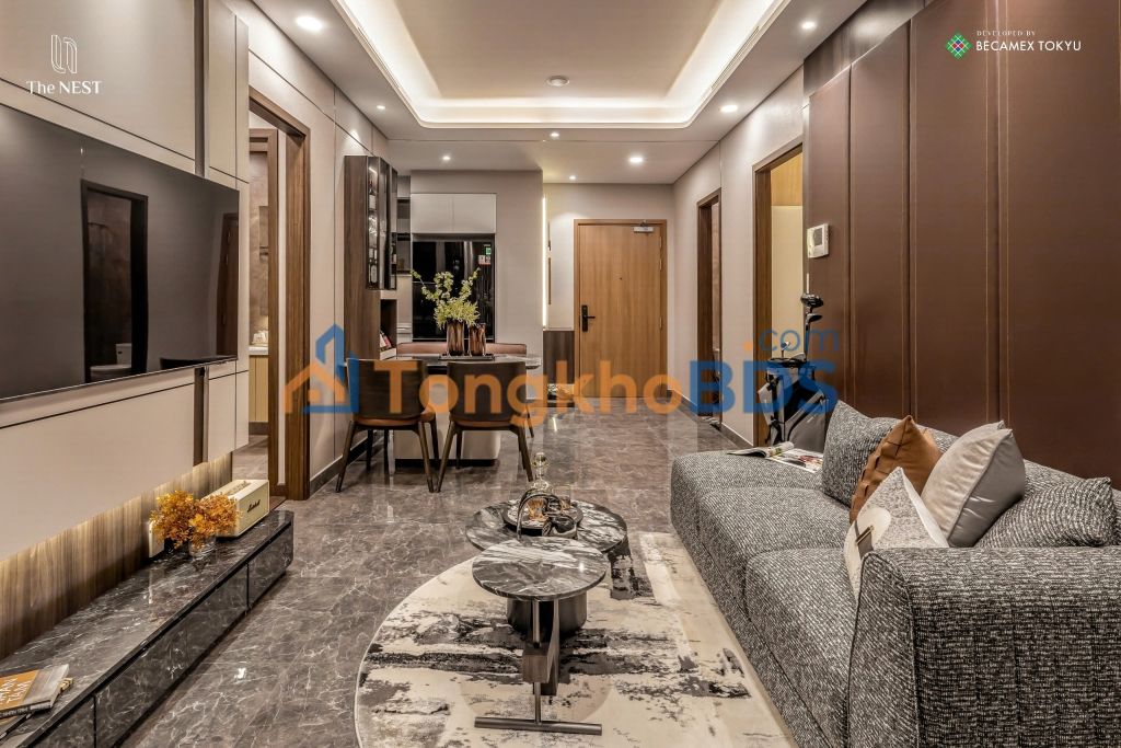 Căn hộ The Nest Bình Dương 62m² 2.62 tỷ - View đẹp