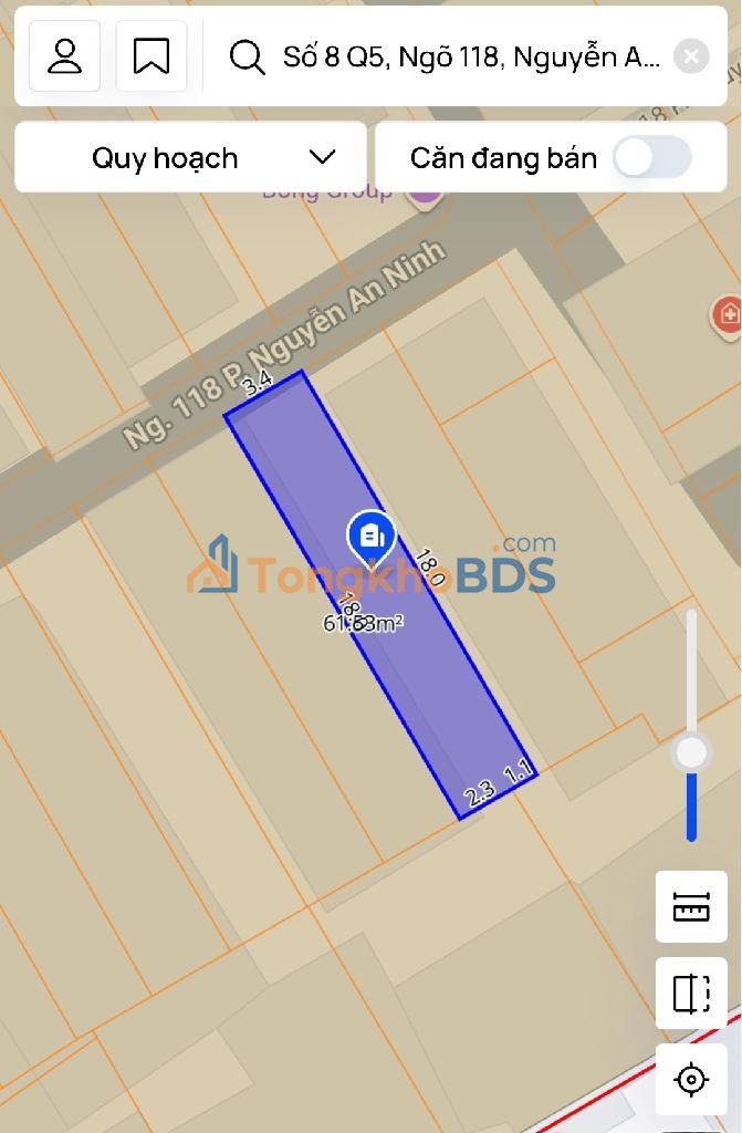 Nhà Nguyễn An Ninh Hoàng Mai 61m² 19 tỷ - Chính chủ