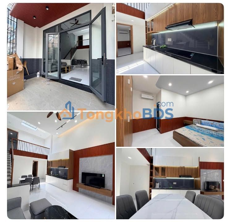 Nhà 4.3x13.5m Bình Thạnh - Gần Ngã Tư Hàng Xanh, Full Nội Thất - 4.8 Tỷ