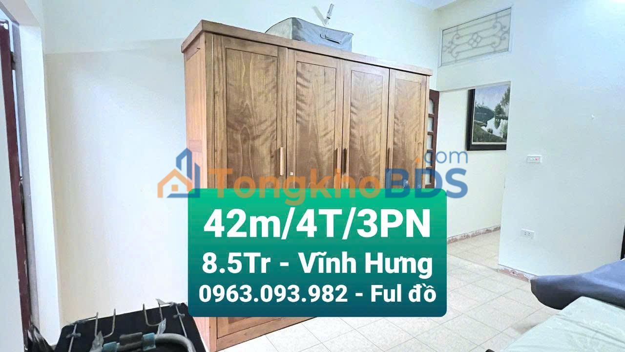 Nhà riêng ngõ 194 Thanh Đàm 42m² 8.5 triệu - Ở ngay