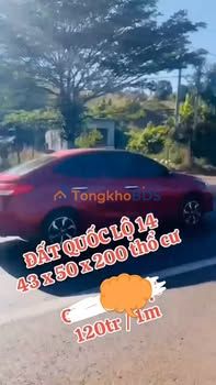 Đất nền Quốc lộ 14 Tuy Đức 2.150m² 4.3-8.557 tỷ - Đường to ô tô