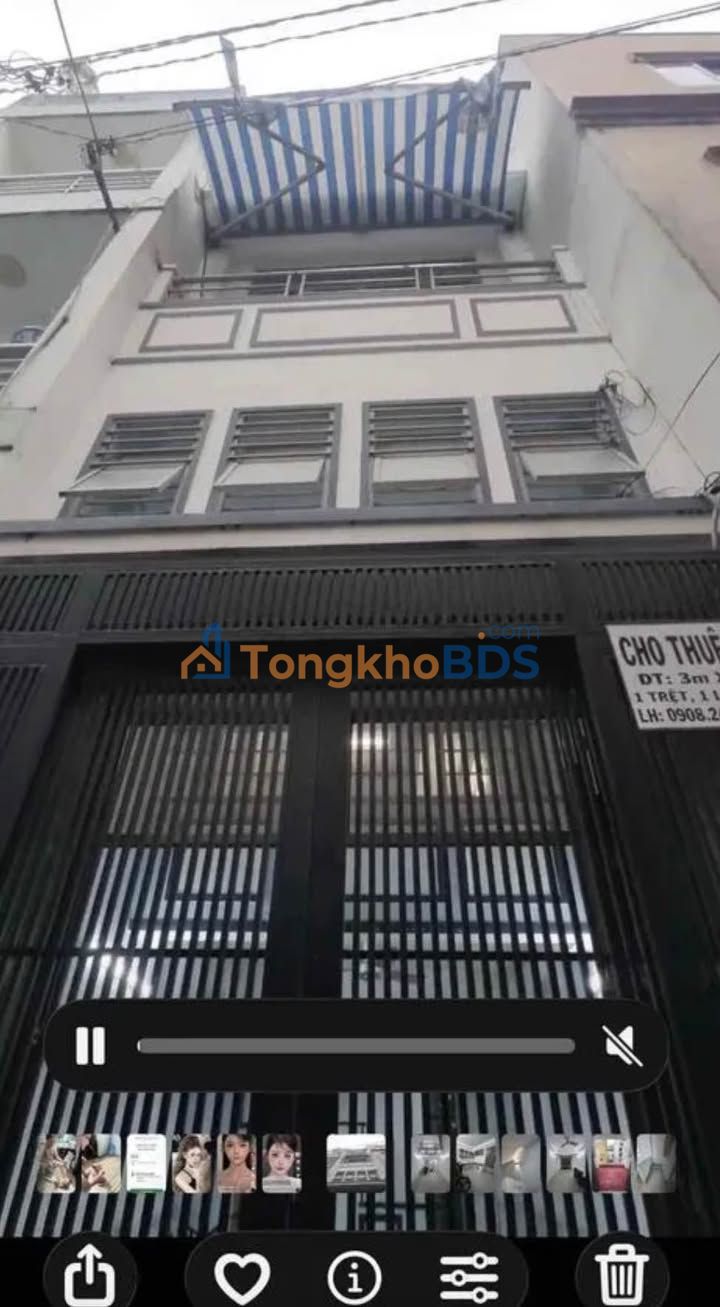 Nhà hẻm Tô Hiến Thành Q10 34m² 13.5 triệu - Ô tô vào tận nhà