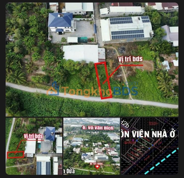 Đất Củ Chi Võ Văn Bích 86m² 1.95 tỷ - Sổ đỏ chính chủ