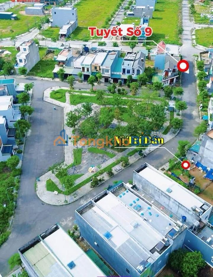 Đất nền 100m² view công viên, Khu Dân Cư 577 Quảng Ngãi - Giá 1.4 tỷ