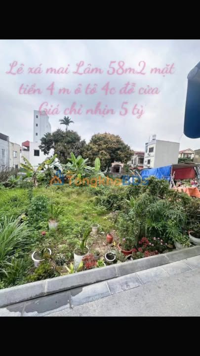 Đất Nền Lê Xá - Đông Anh 58m² Sổ Đỏ Chính Chủ, Sát Vin Cổ Loa