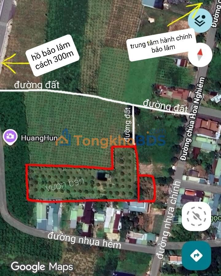 Đất thổ cư Thôn 8 Lộc Bắc 1.440m² giá 10,5 tỷ - Tiềm năng tăng giá