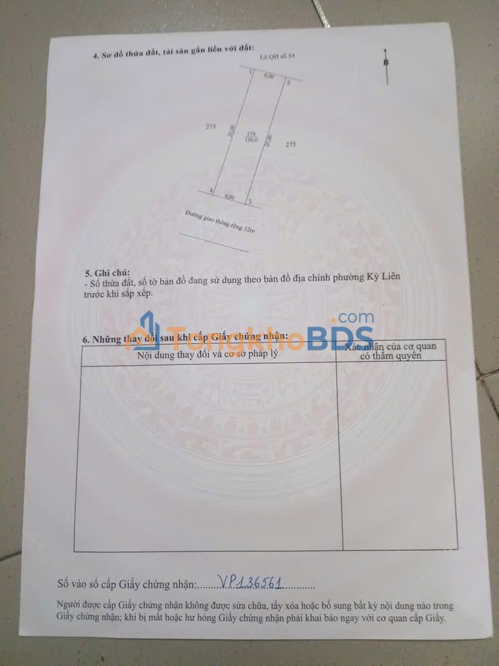 Đất nền Kỳ Liên 150m² - Giá thỏa thuận - Hạ tầng hoàn thiện