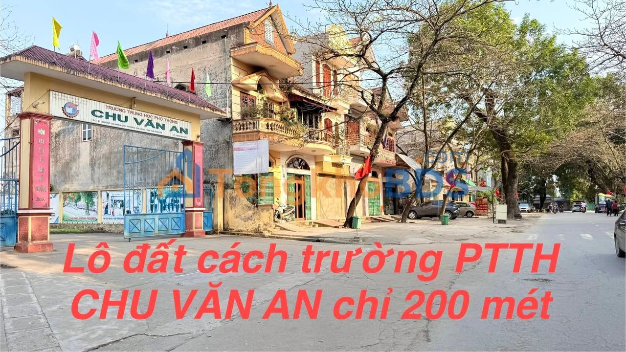 Đất nền Thái Nguyên Lưu Nhân Chú 100m² 1 tỷ - Sổ đỏ chính chủ