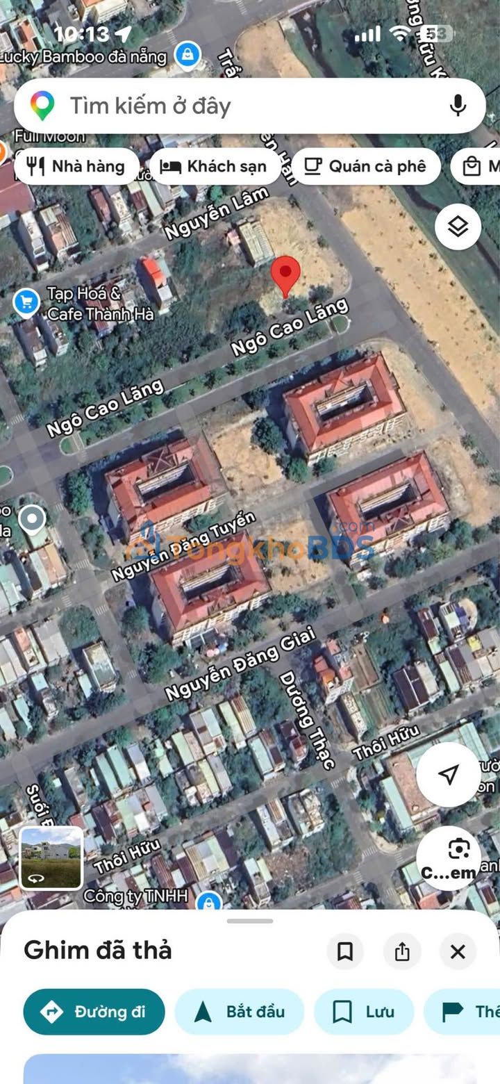 Đất nền Ngô Cao Lãng Sơn Trà 100m² 12.8 tỷ - Giá tốt hiếm có