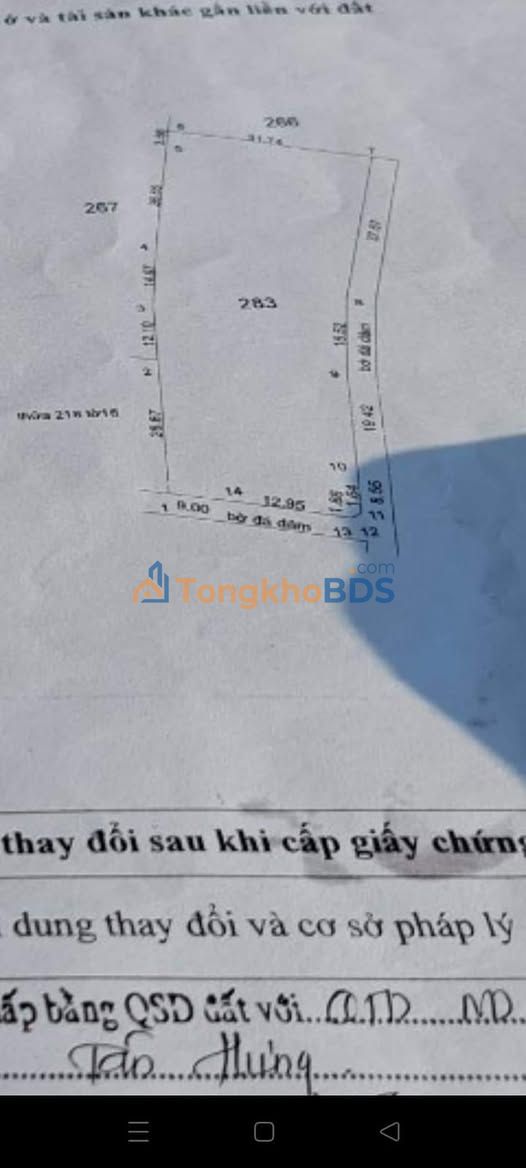 Đất nền Phước Tân Hưng 2351m² 450 triệu - Tiềm năng tăng giá