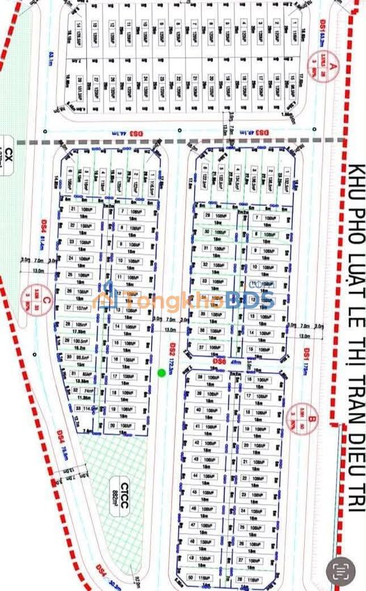 Đất Diêu Trì 105m² 9xx triệu – Lộ ô tô 14m