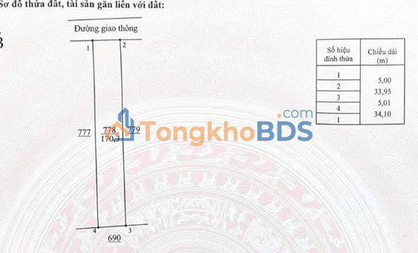 Đất thổ cư 170.3m² Xuân Phú, Xuân Lộc - Sổ hồng, giá 599 triệu