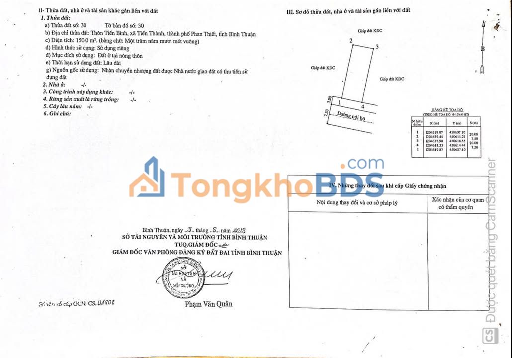 Đất Nền Tái Định Cư Thung Lũng Đại Dương - 150m² - Giá Tốt