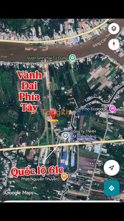 Đất nền Bình Thủy 7.000m² - Đường ô tô, xây tự do, sẵn đầu tư