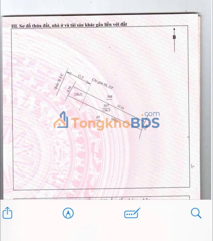 Đất nền QL3C Định Hóa 134m² 1,8 tỷ - Đường to ô tô