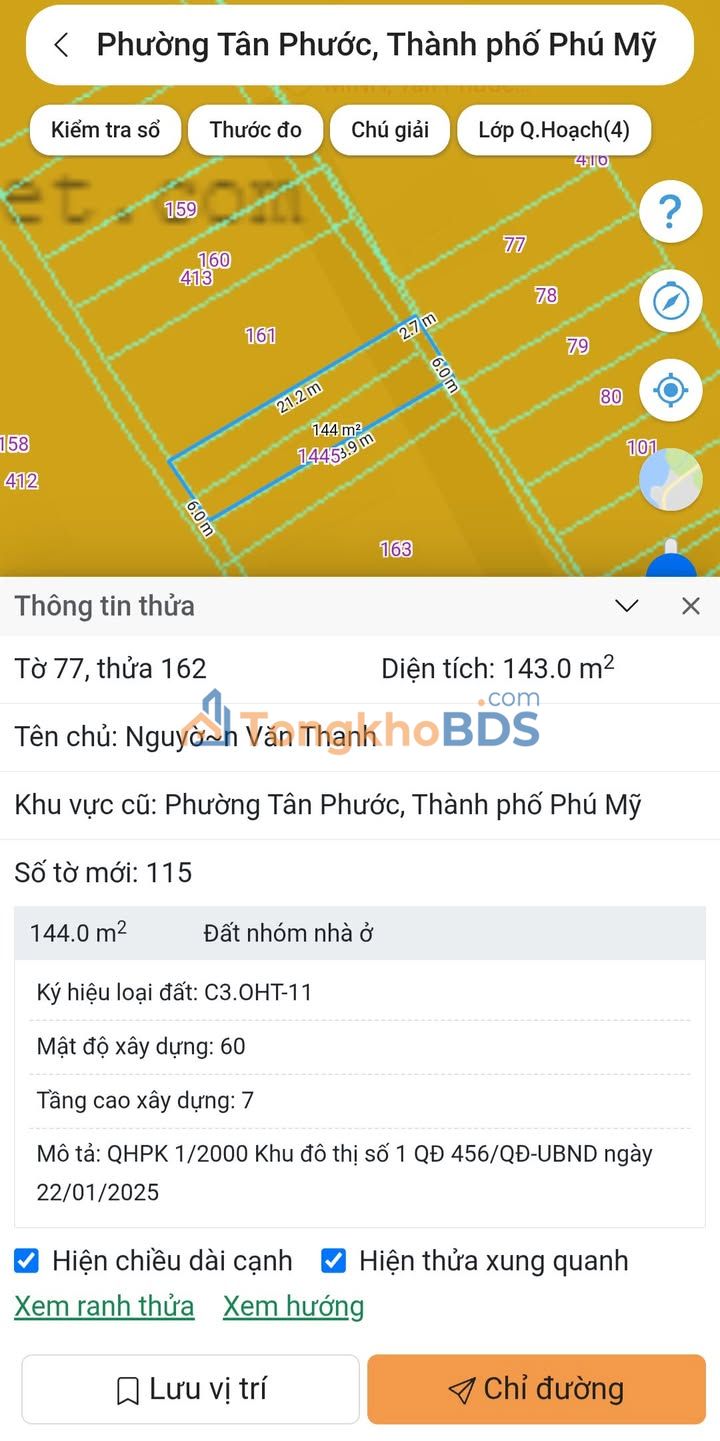 Đất nền Tân Phước Phú Mỹ 120m² 1.2 tỷ - Giá F0 CĐT