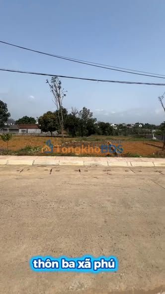 Đất thổ cư 100m² Phú Cát 3 tỷ - Sổ đỏ sẵn, view hồ thoáng mát