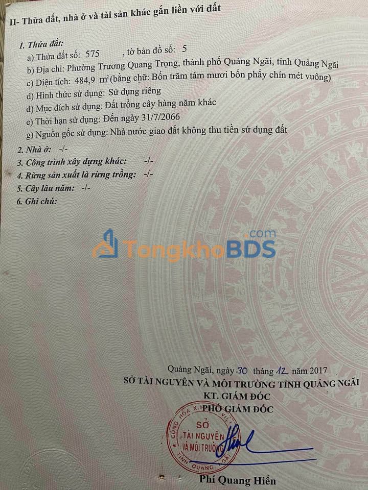 Đất nền Quyết Thắng Kon Tum 486m2 200 triệu - Giá tốt hiếm có