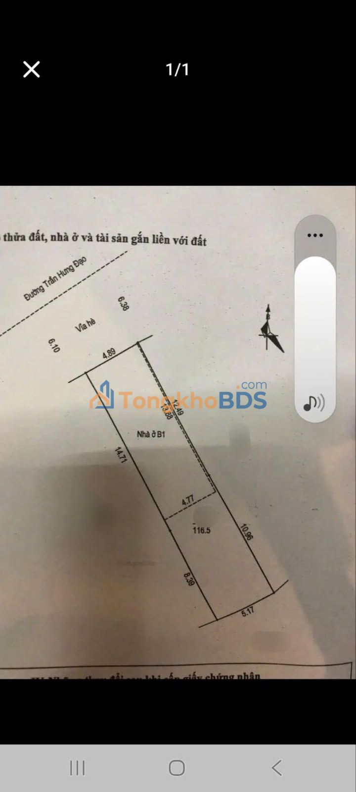 Đất nền Trần Hưng Đạo Bình Giang 120m² 7 tỷ - Sổ đỏ