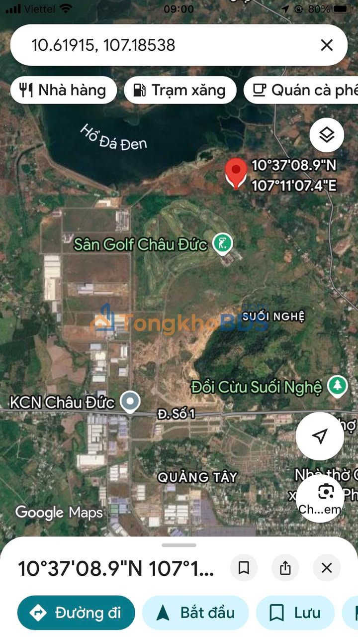 Đất Vàng Châu Đức 1184m² Gần Sân Golf - Giá Đầu Tư 2.5 Tỷ