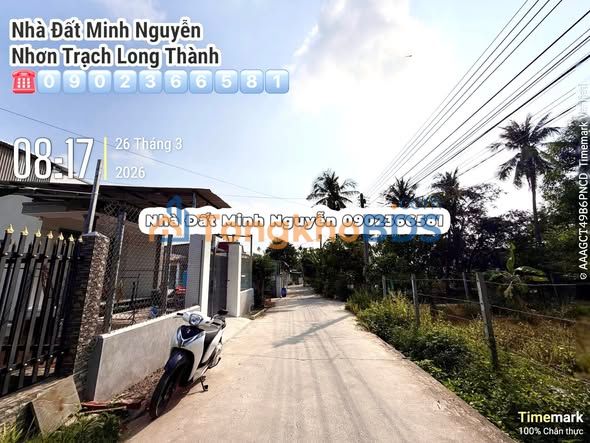 Đất Nền Sổ Hồng 83m² Thổ Cư Tại Hiệp Phước, Nhơn Trạch - Giá 2.6 Tỷ